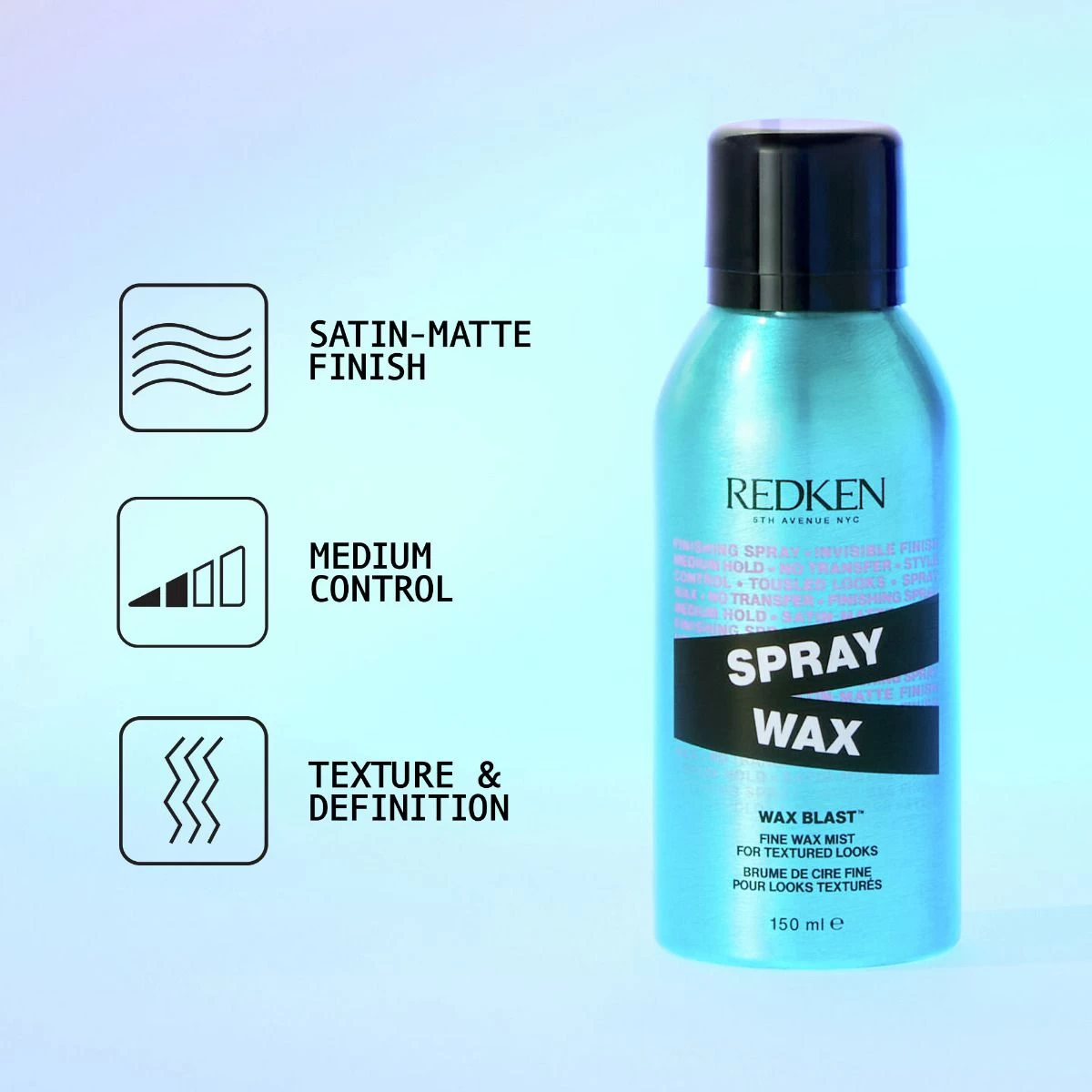 Redken Wax Spray 150ml - Image 3