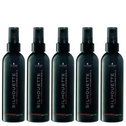 5x Schwarzkopf Silhouette Super Hold Pumpspray 200ml