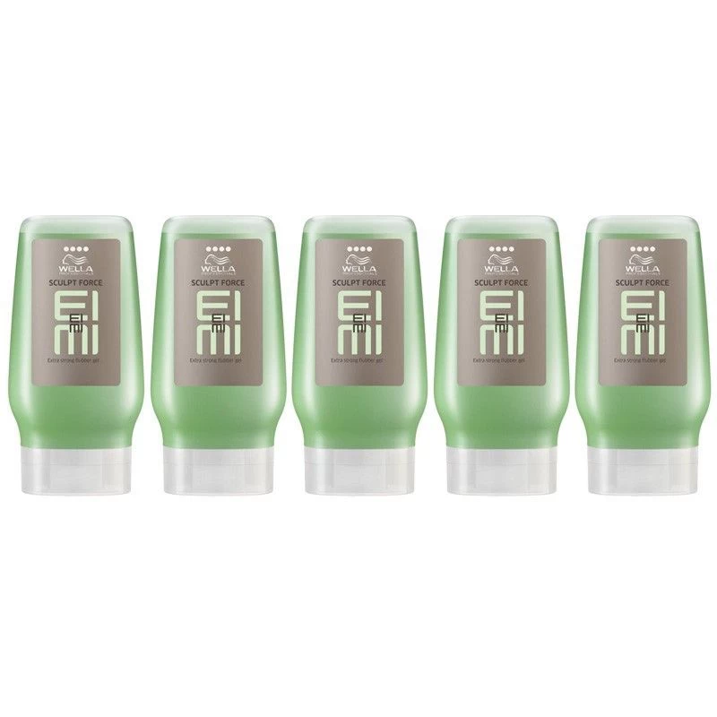 5x Wella EIMI Sculpt Force Gel 125ml